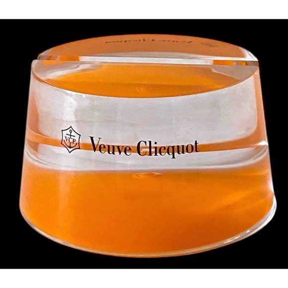 NEW VEUVE CLICQUOT Menu Place Card Holder - Acrylic - Picture 1 of 5